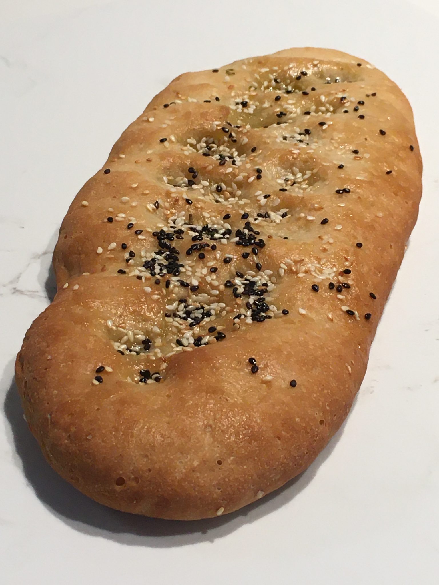 Turkish pide bread - Glazed Gluten Free